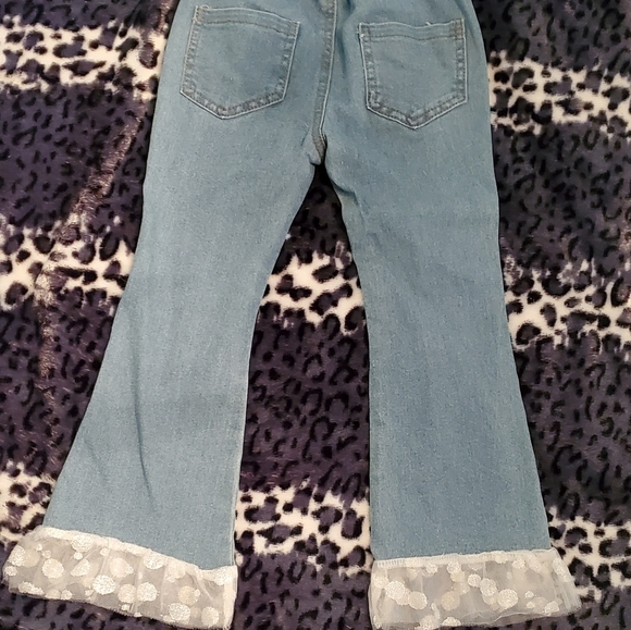 2T-3T distressed jeggings - Picture 7 of 8